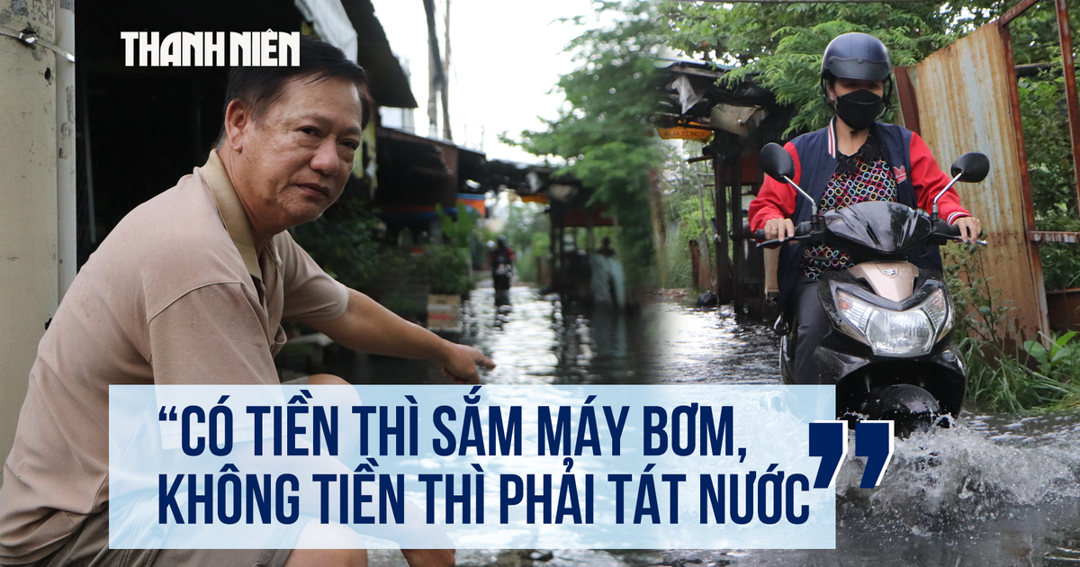 TP.HCM: Ngập triền miên cạnh công trình ‘chống ngập’ ?