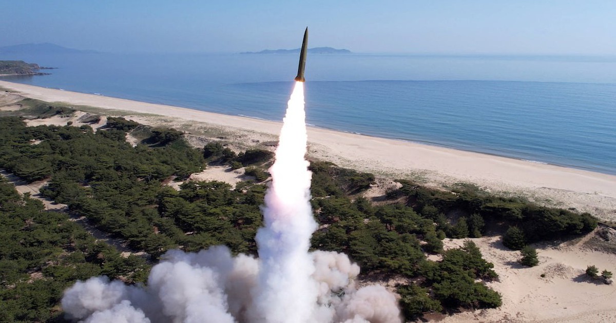 Triều Ti&ecirc;n lần đầu ph&oacute;ng t&ecirc;n lửa đạn đạo sau 5 th&aacute;ng