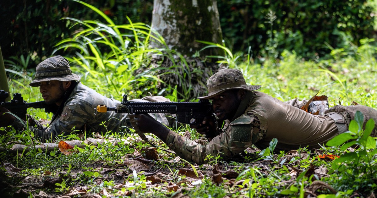 Qu&acirc;n đội Mỹ tập trận sinh tồn trong rừng gi&agrave; Panama trong l&uacute;c căng thẳng với Venezuela