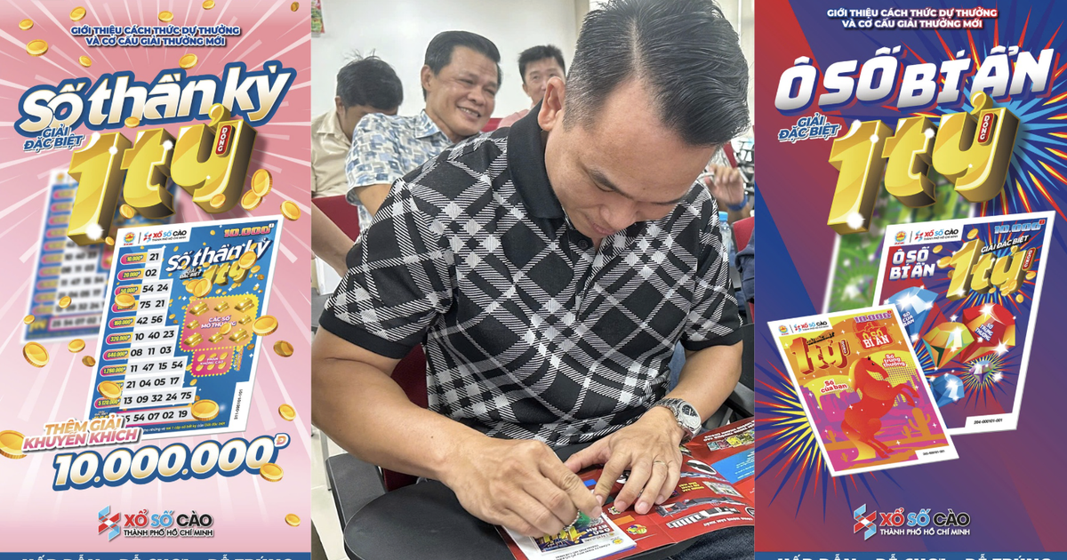 Từ 25.10, xổ số c&agrave;o TP.HCM tăng giải đặc biệt l&ecirc;n 1 tỉ đồng