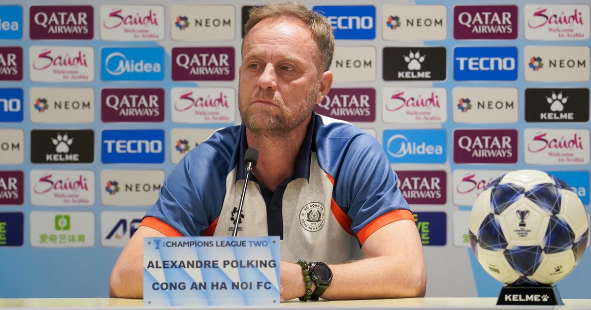 HLV Polking bật mí vũ khí 'lạ': CLB CAHN quyết thắng đội Úc ở Cúp châu Á