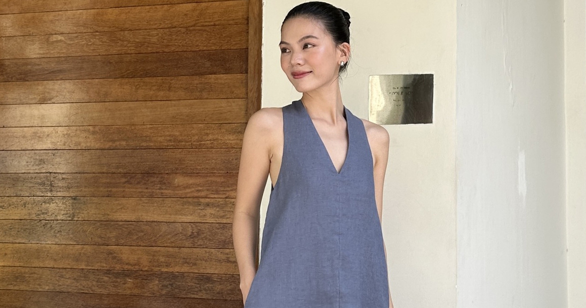 Mặc đẹp suốt mùa thu cùng trang phục vải linen, tơ voan