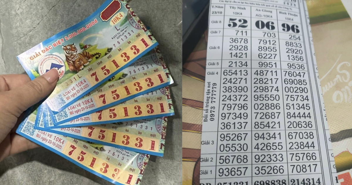 Tr&uacute;ng lớn xổ số miền Nam ng&agrave;y 23 th&aacute;ng 10, kh&aacute;ch tức tốc đi đổi thưởng