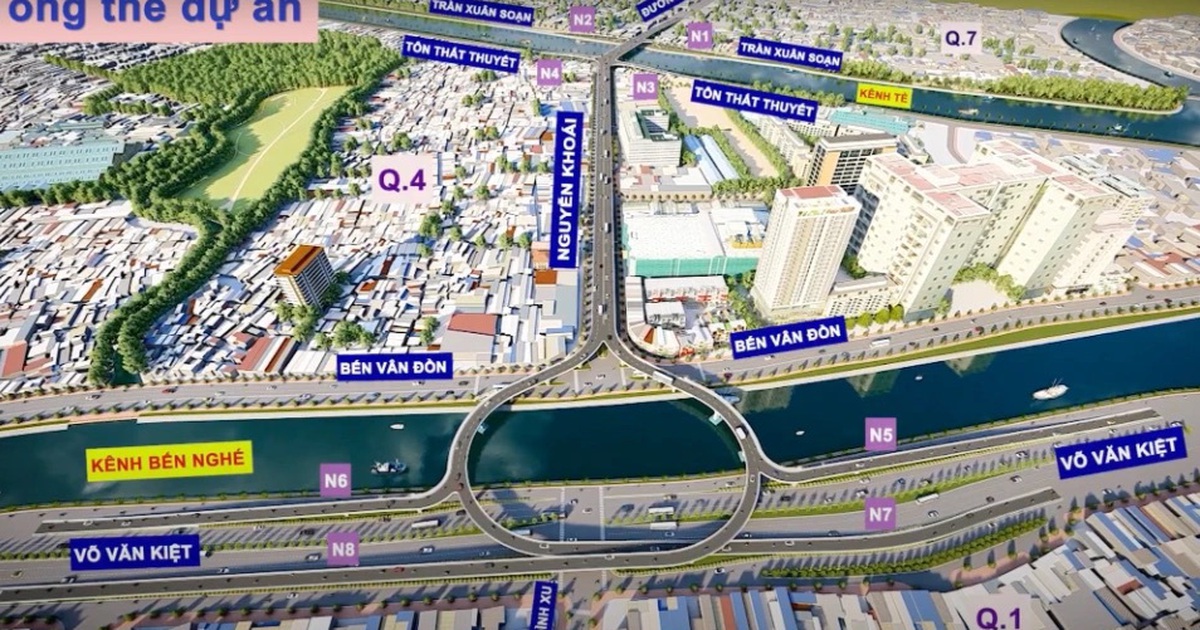 Tiến độ bồi thường, giải ph&oacute;ng mặt bằng cầu đường Nguyễn Kho&aacute;i ở TP.HCM