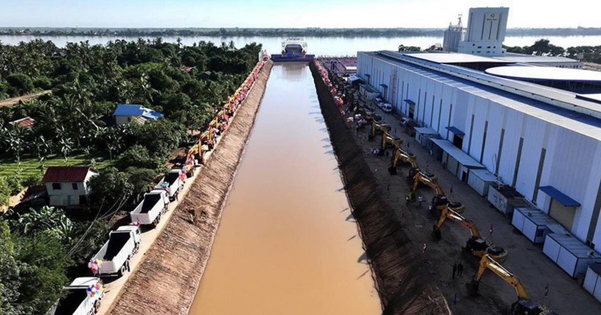 Campuchia sắp bước v&agrave;o giai đoạn đ&agrave;o k&ecirc;nh Ph&ugrave; Nam Techo