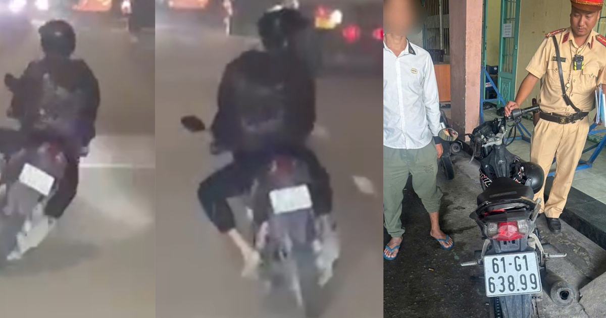 Lạng l&aacute;ch trước đầu &ocirc; t&ocirc;, nam thanh ni&ecirc;n bị CSGT TP.HCM phạt 9 triệu