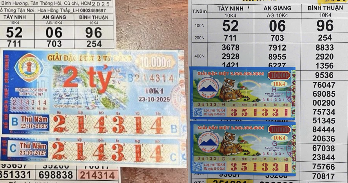 Thăm bệnh ở TP.HCM, bất ngờ tr&uacute;ng độc đắc xổ số miền Nam: Cả nh&agrave; đi đổi thưởng