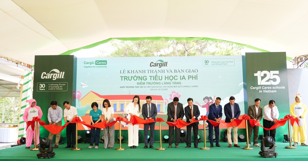 Gai Lai: Kh&aacute;nh th&agrave;nh điểm trường l&agrave;ng Yăng hơn 4,5 tỉ đồng