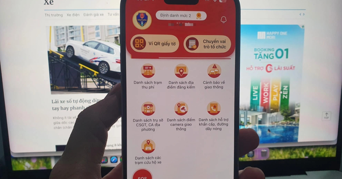 Ứng dụng VNeTraffic có thể tra cứu thông tin gì?