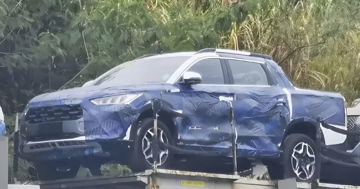 Xe bán tải mới của BYD lộ diện