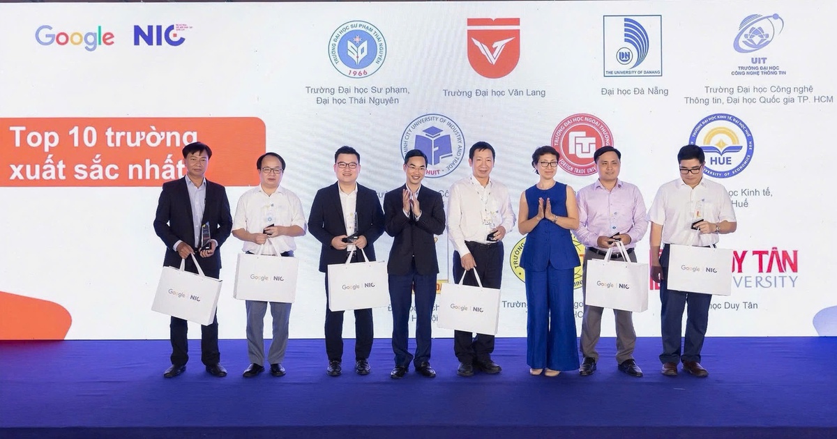 Thầy tr&ograve; ĐH Duy T&acirc;n được Vinh danh tại Chương tr&igrave;nh Ph&aacute;t triển nh&acirc;n t&agrave;i số 2025