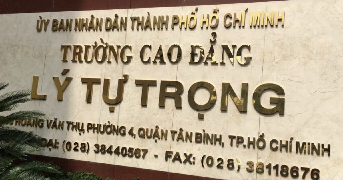 Trường CĐ L&yacute; Tự Trọng tạm thu sai 158 tỉ đồng học ph&iacute;