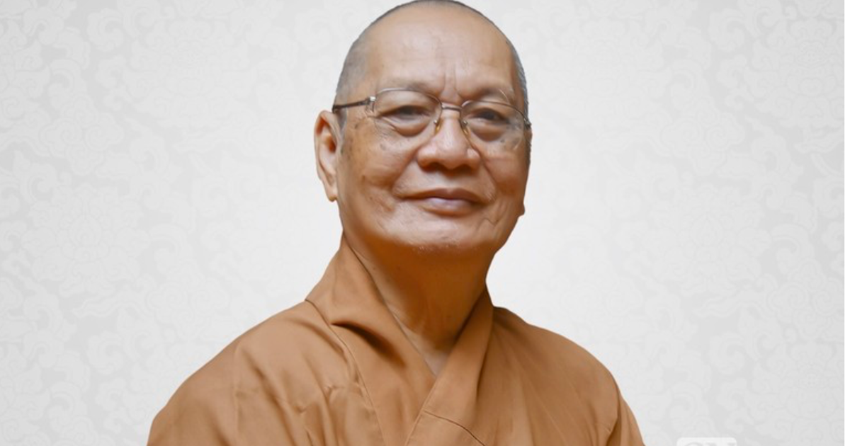 H&ograve;a thượng Th&iacute;ch Thiện T&aacute;nh - Ph&oacute; chủ tịch Hội đồng Trị sự GHPGVN vi&ecirc;n tịch