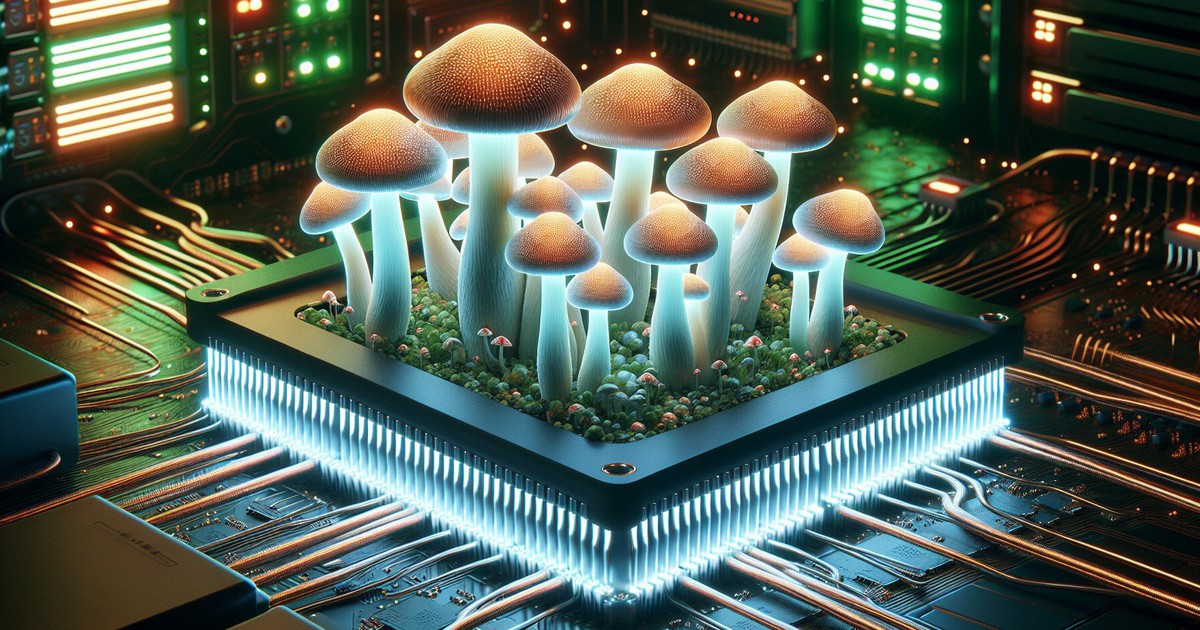 Chip nhớ máy tính trong tương lai có thể được làm từ nấm