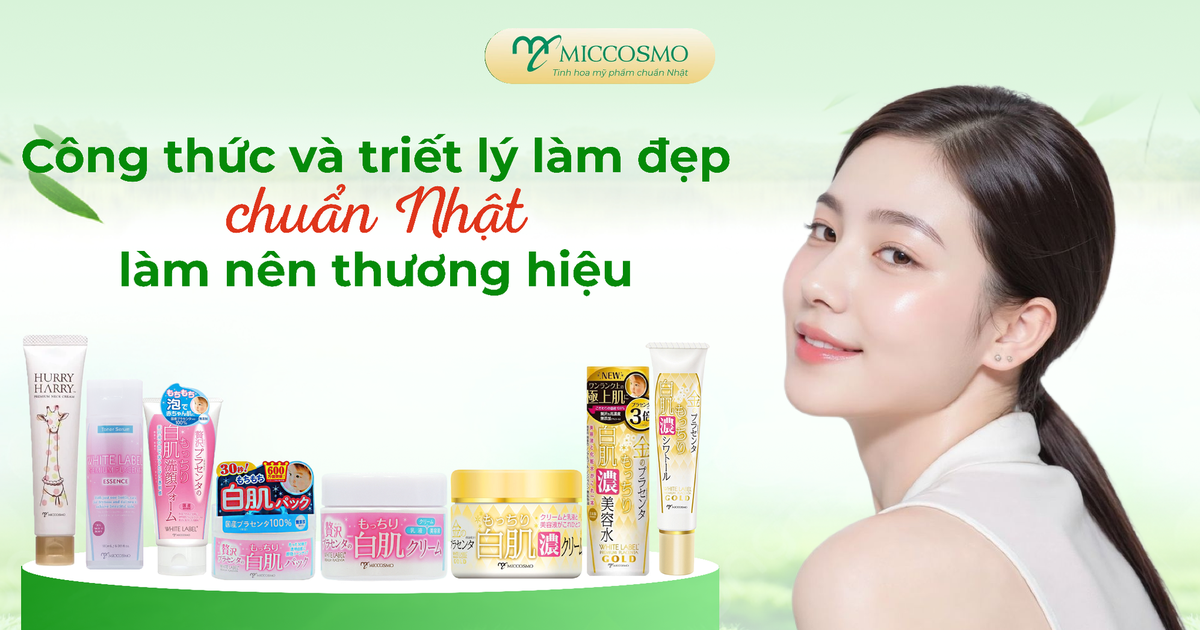 Mỹ phẩm nội địa Nhật Miccosmo phân phối 42 quốc gia: Khẳng định vị thế toàn cầu