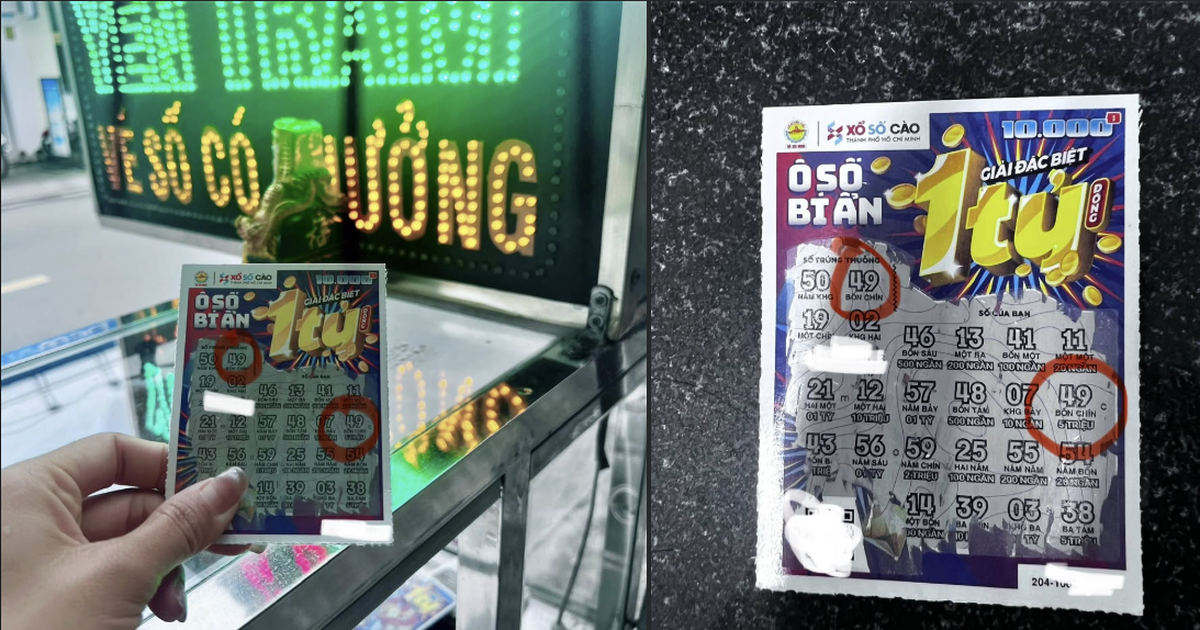 Vừa n&acirc;ng giải đặc biệt l&ecirc;n 1 tỉ đồng, xổ số c&agrave;o TP.HCM c&oacute; kh&aacute;ch tr&uacute;ng