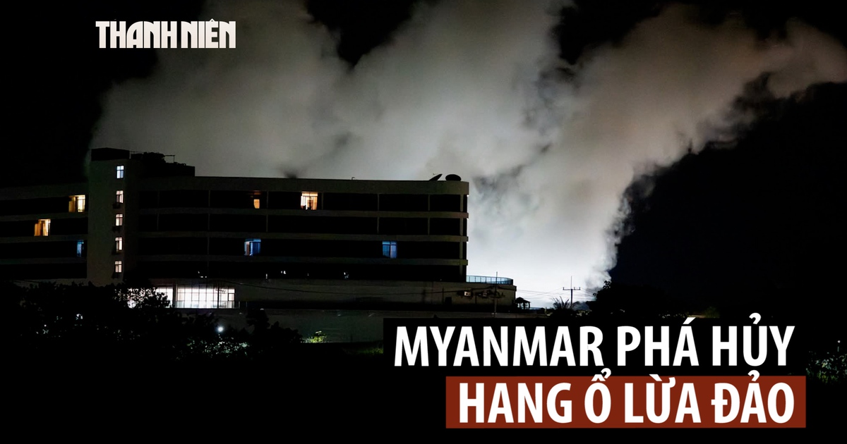 Quân đội Myanmar cho nổ trung tâm lừa đảo, Thái Lan lo dòng người vượt biên