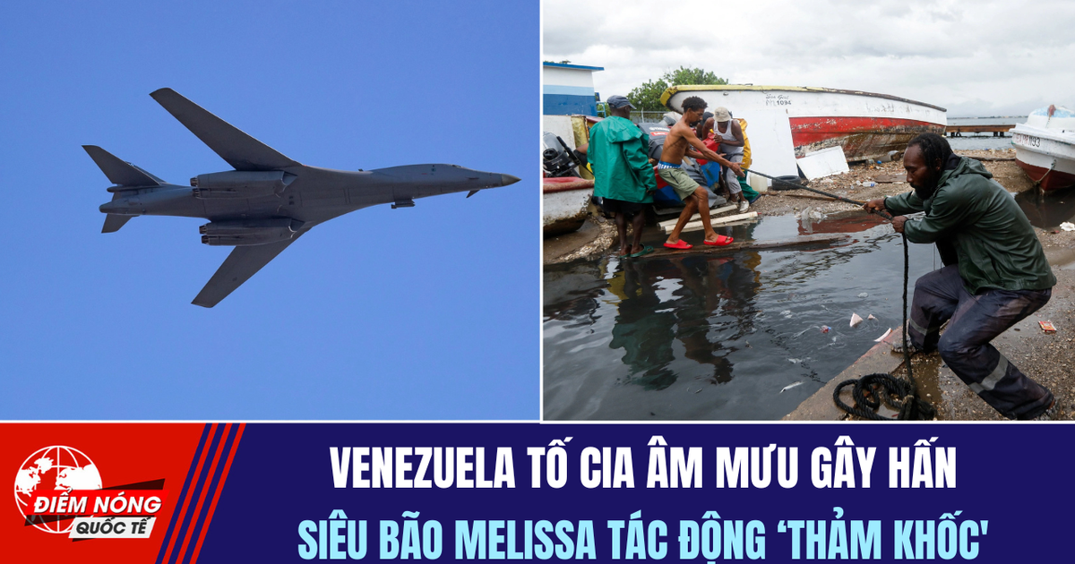 Tiêu điểm quốc tế 29.10: Venezuela tố CIA âm mưu gây hấn | Siêu bão mới tác động 'thảm khốc'