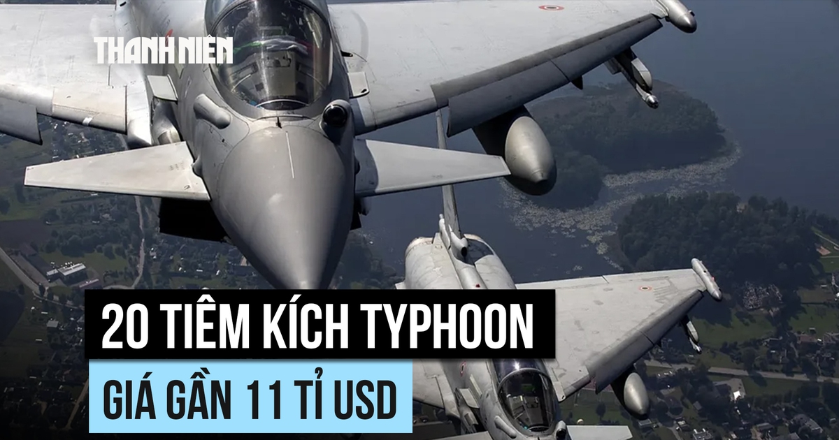 Gói mua 20 tiêm kích Typhoon của Thổ Nhĩ Kỳ bị chê quá đắt
