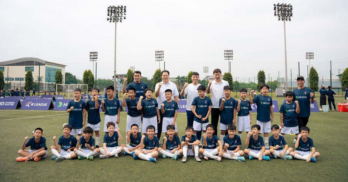 HD Hyundai Electric x K League đồng hành cùng thanh thiếu niên Việt Nam