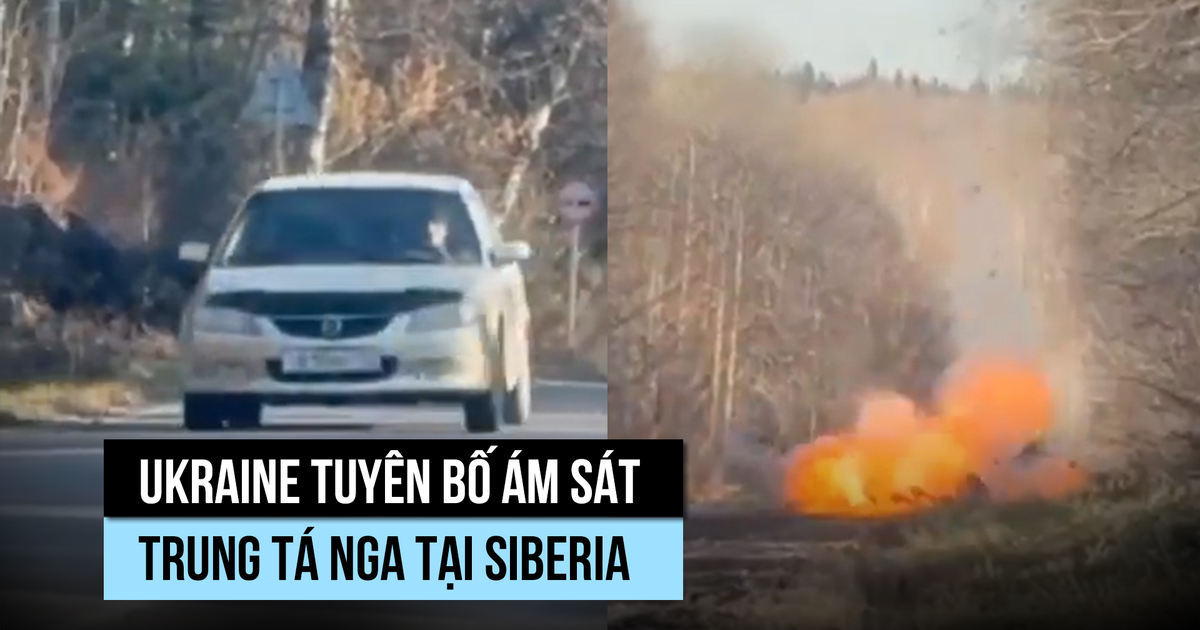 Ukraine tung video ám sát sĩ quan Nga tại Siberia