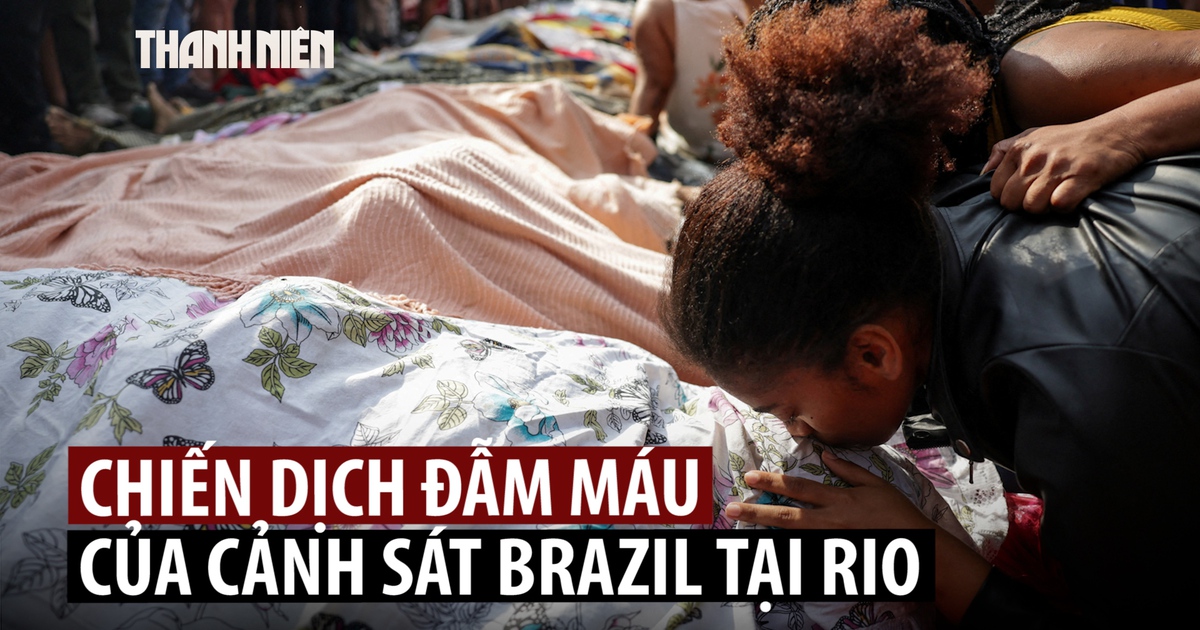 Thành phố Rio đầy thi thể sau chiến dịch nặng tay nhất của cảnh sát Brazil