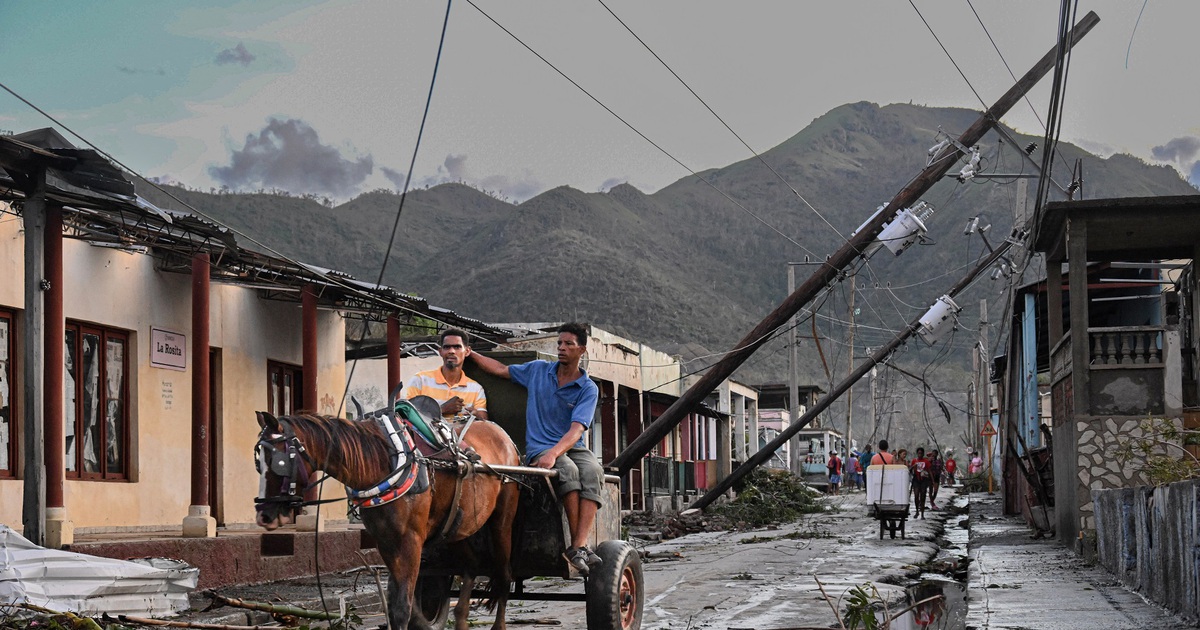 Si&ecirc;u b&atilde;o Melissa g&acirc;y thiệt hại lớn ở Cuba