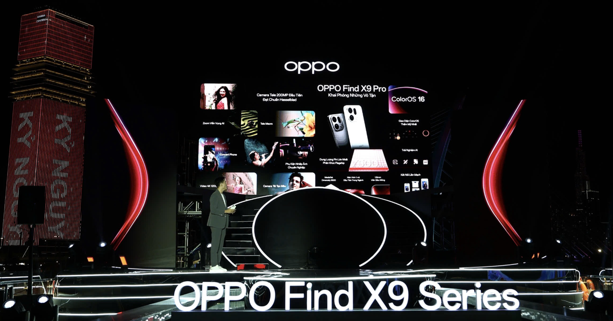 Oppo ra mắt smartphone cao cấp Find X9 Series kèm camera Hasselblad 200 MP
