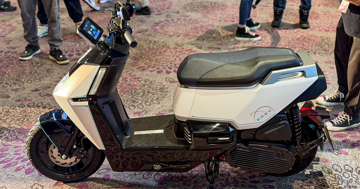 Xe máy hybrid siêu tiết kiệm xăng, 1 lít di chuyển gần 100 km