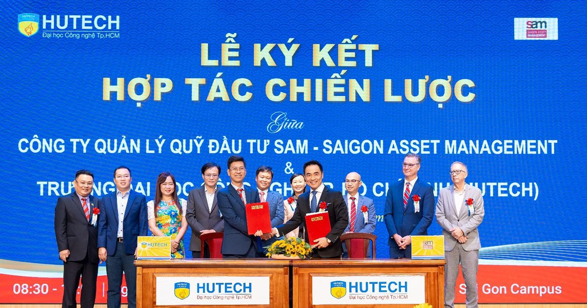 HUTECH hợp tác cùng SAM kiến tạo thế hệ sinh viên dám nghĩ, dám làm, dám khởi nghiệp