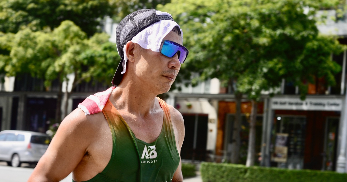 Ảnh đẹp tr&ecirc;n h&agrave;nh tr&igrave;nh chạy bộ 310 km trong hơn 56 tiếng của &#039;Trường đi&ecirc;n&#039;