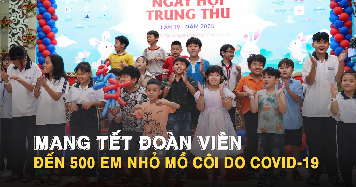 Đêm hội Trung thu trọn vẹn cho trẻ mồ côi vì Covid-19