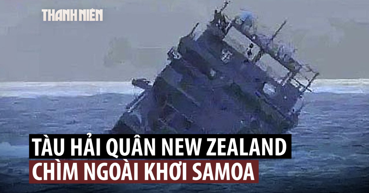 New Zealand mất tàu hải quân, lại phải bồi thường cho Samoa