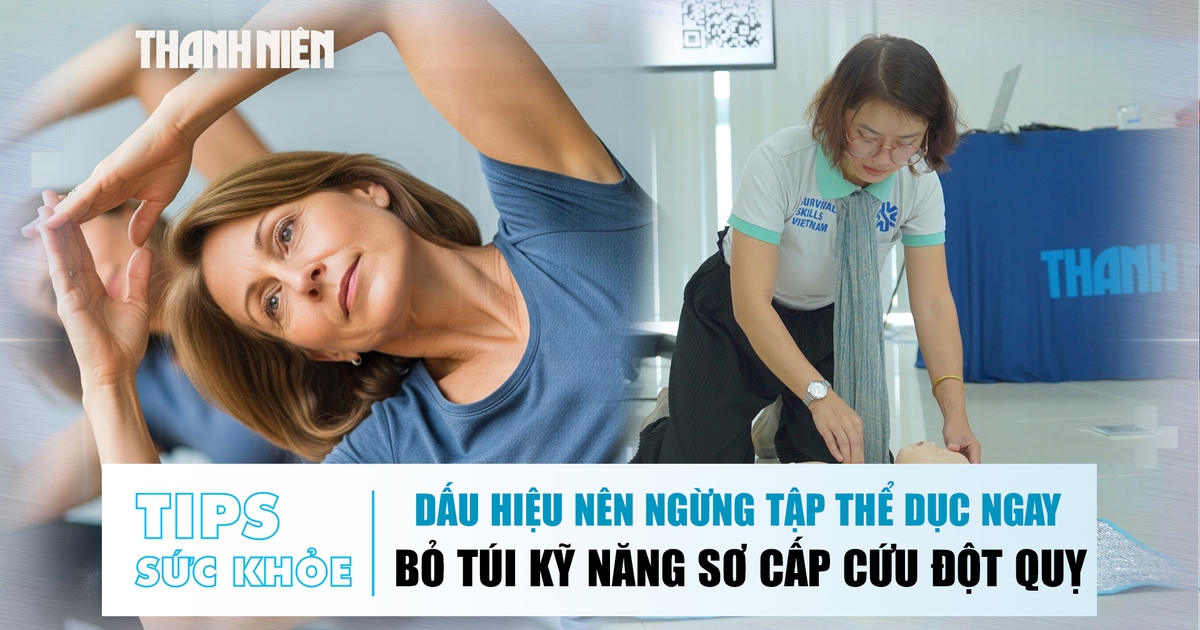 Bản tin sức khỏe 7.10: Dấu hiệu nên ngừng tập thể dục kẻo ngưng tim | Bỏ túi kĩ năng sơ cấp cứu đột quỵ