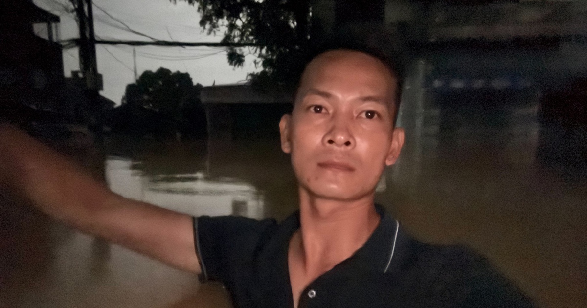 Nước lũ ở Th&aacute;i Nguy&ecirc;n ngập đến cổ: &#039;Sợ qu&aacute;, nước vẫn đang d&acirc;ng&#039;