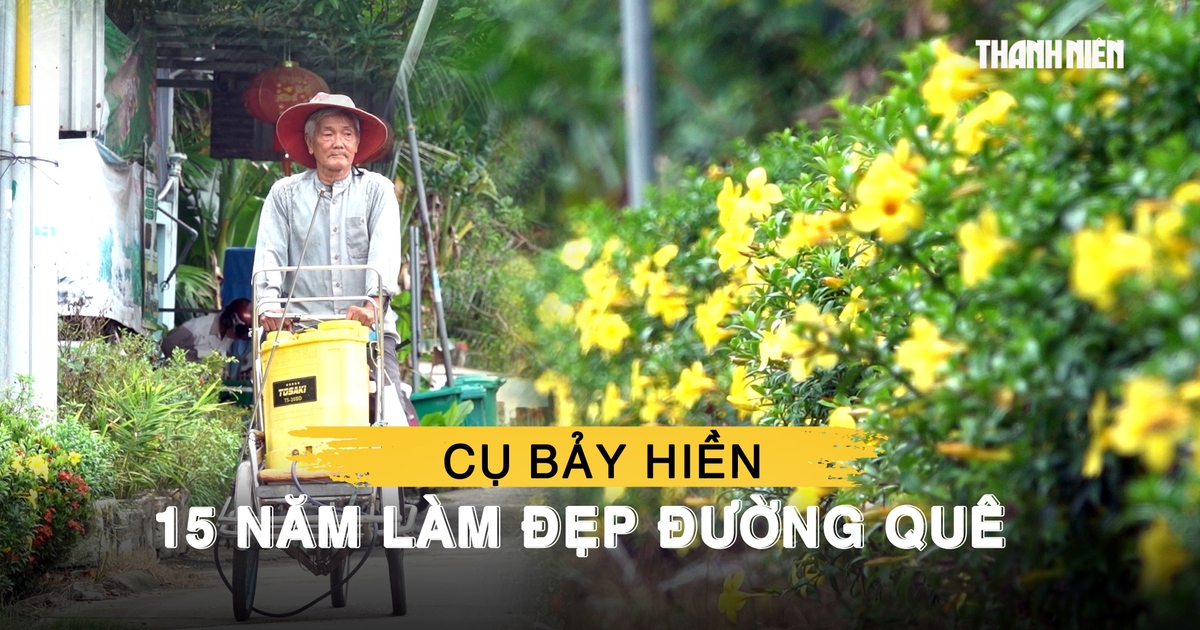 Thợ sửa xe U.80 hơn 15 năm miệt mài làm đẹp đường quê miền Tây