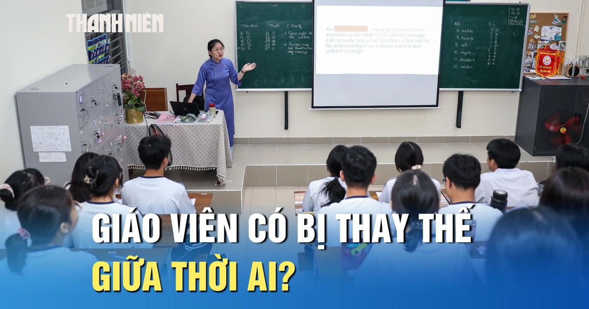 AI bùng nổ, giáo viên có dễ dàng bị thay thế?
