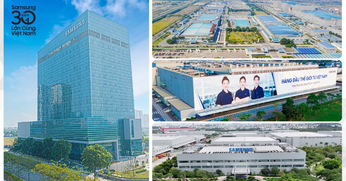 Samsung kỷ niệm 30 năm đồng hành cùng Việt Nam