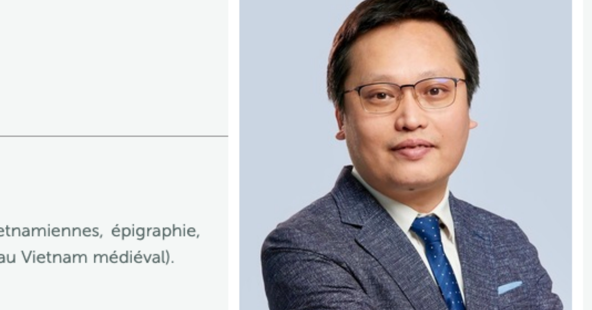 Nhà khoa học Việt Nam thứ 2 được bầu vào Viện hàn lâm Văn khắc và Mỹ văn Pháp