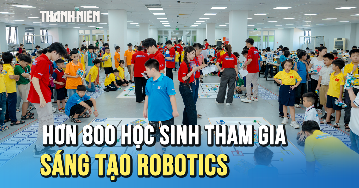 Đà Nẵng: Hơn 800 học sinh tranh tài cuộc thi Sáng tạo Robotics toàn quốc 2025