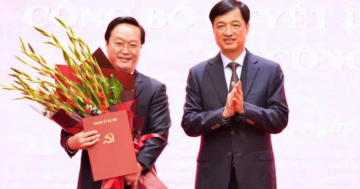 Ông Nguyễn Đức Trung làm Phó bí thư Thành ủy Hà Nội