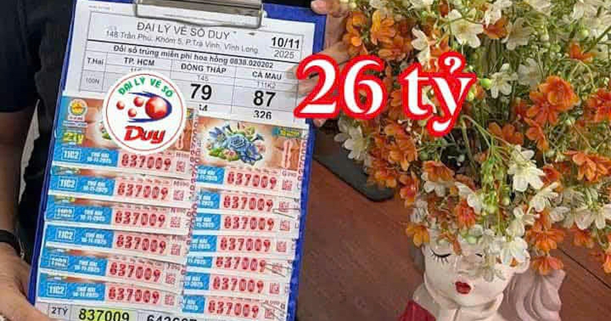 Nhiều người miền T&acirc;y tr&uacute;ng độc đắc 40 tỉ xổ số miền Nam, lần lượt đổi thưởng