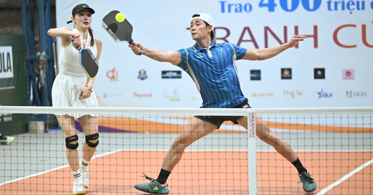 Lợi Trần phim 'Tử chiến trên không' có thêm nhiều nguồn năng lượng tích cực nhờ pickleball