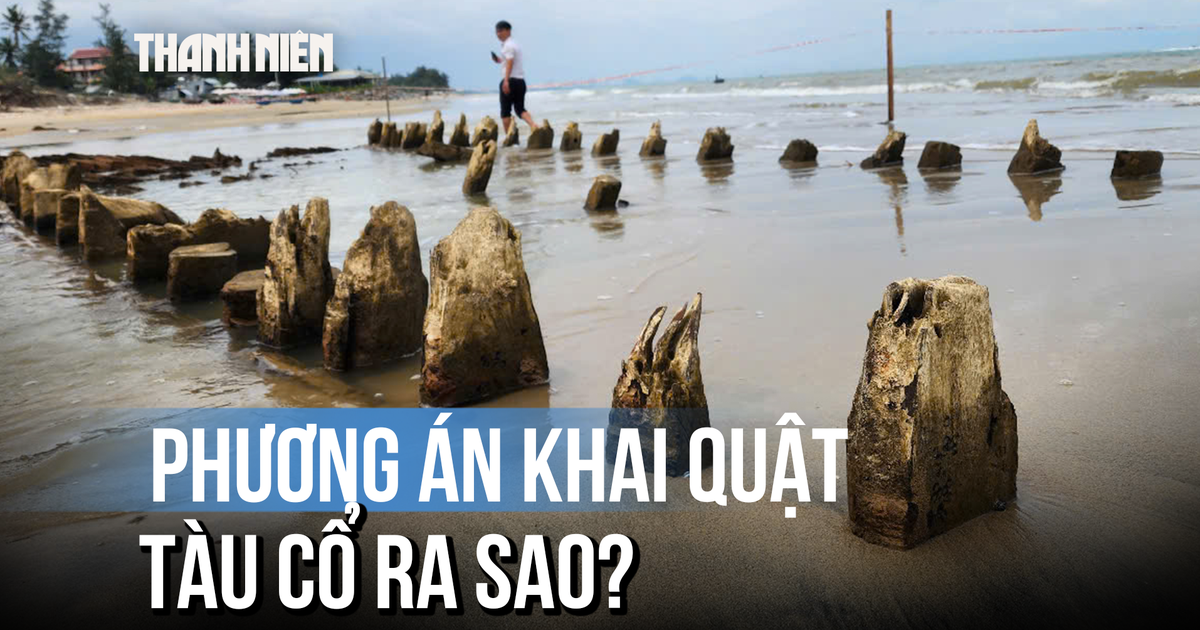 Tàu cổ trồi lên sau bão: Dự án khai quật ra sao?