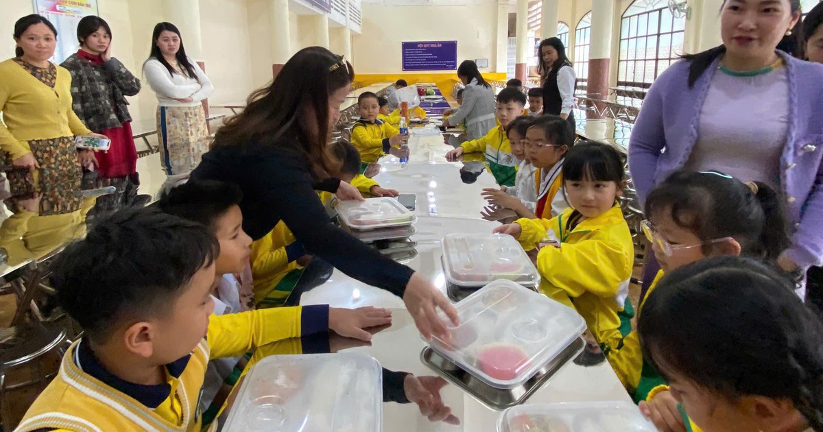 Vụ thực phẩm bẩn v&agrave;o trường học ở L&acirc;m Đồng: Bếp b&aacute;n tr&uacute; hoạt động trở lại