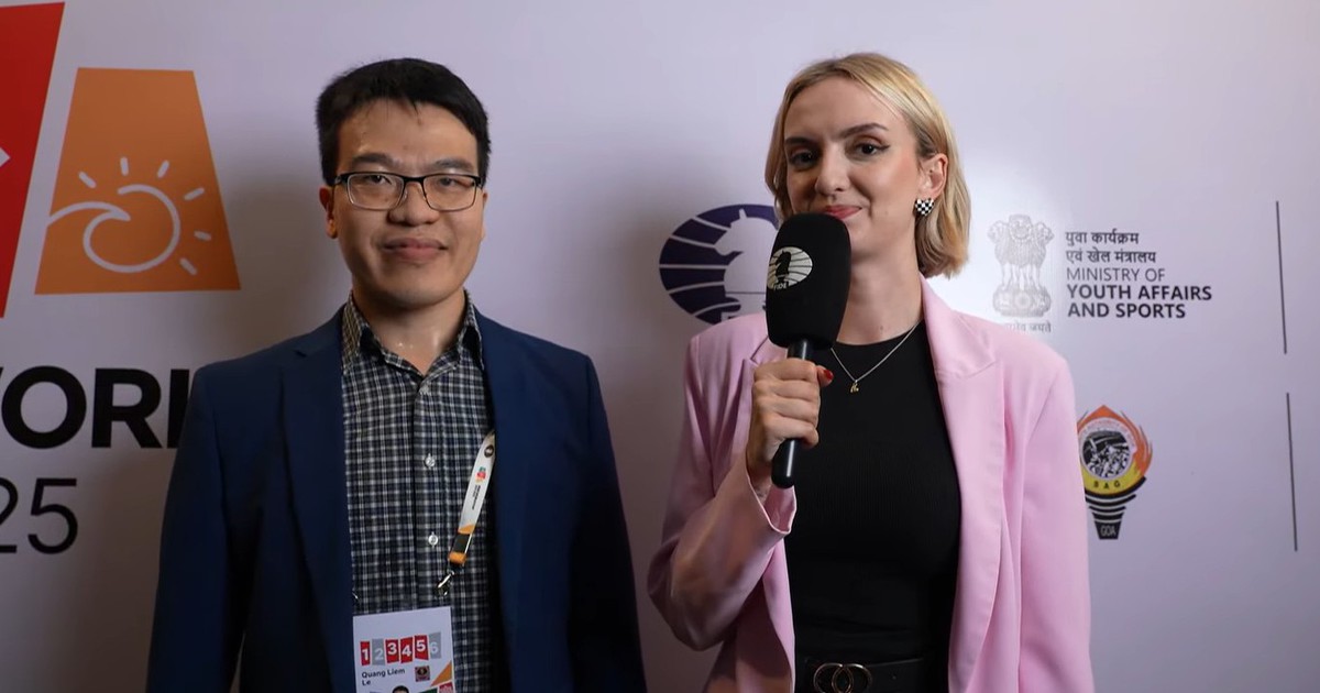 Lê Quang Liêm nói gì khi làm nên lịch sử ở World Cup cờ vua?