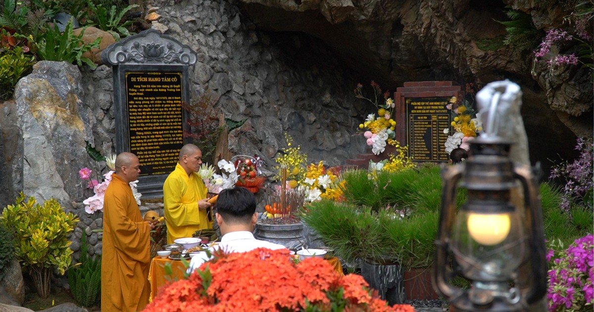 Khánh thành công trình tôn tạo Di tích quốc gia đặc biệt Hang Tám Cô