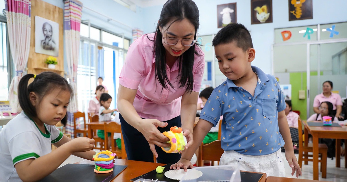 Số hóa trường mầm non ở siêu đô thị TP.HCM