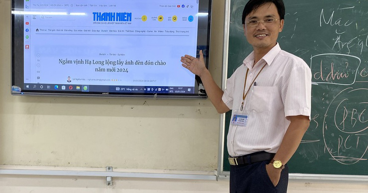 Thanh Ni&ecirc;n v&agrave; t&ocirc;i: Kỹ năng viết b&aacute;o hỗ trợ nghề dạy học