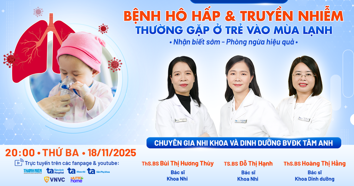 Tư vấn sức khỏe: Nhận biết và phòng ngừa hiệu quả bệnh lý mùa lạnh ở trẻ
